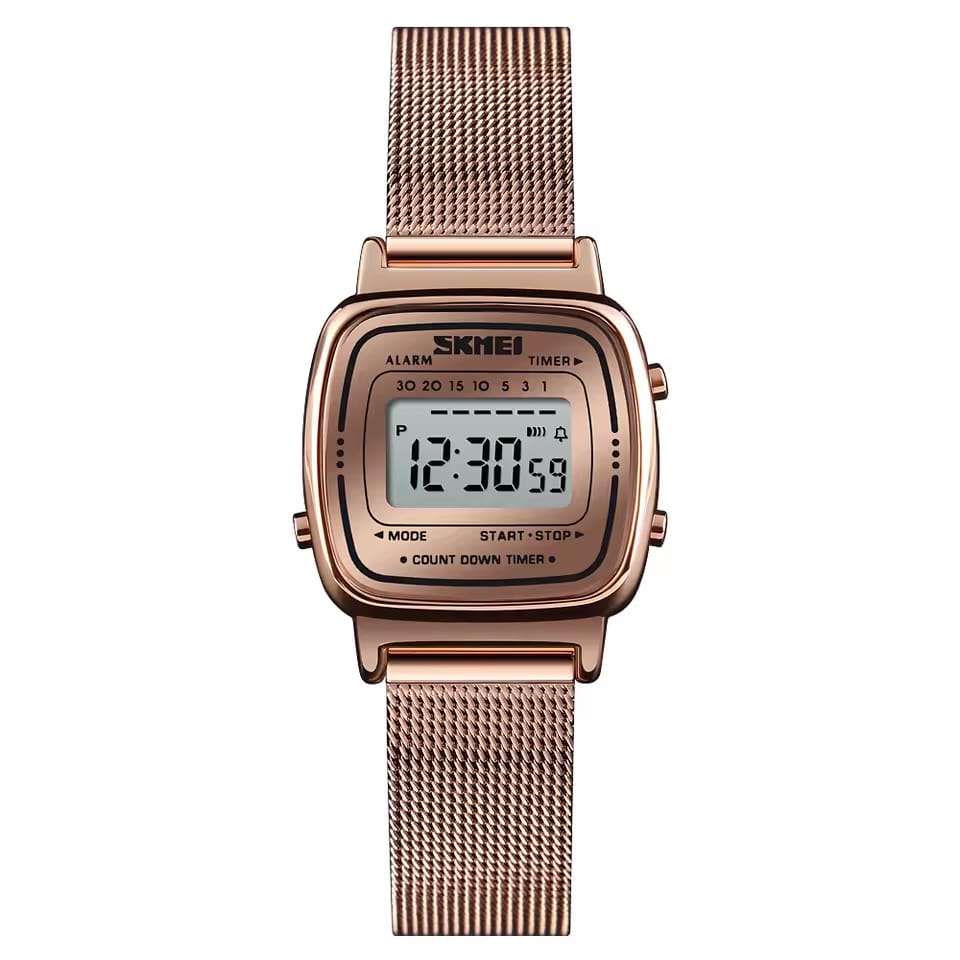 Reloj SKMEI 1901 Damas Oro Rosa