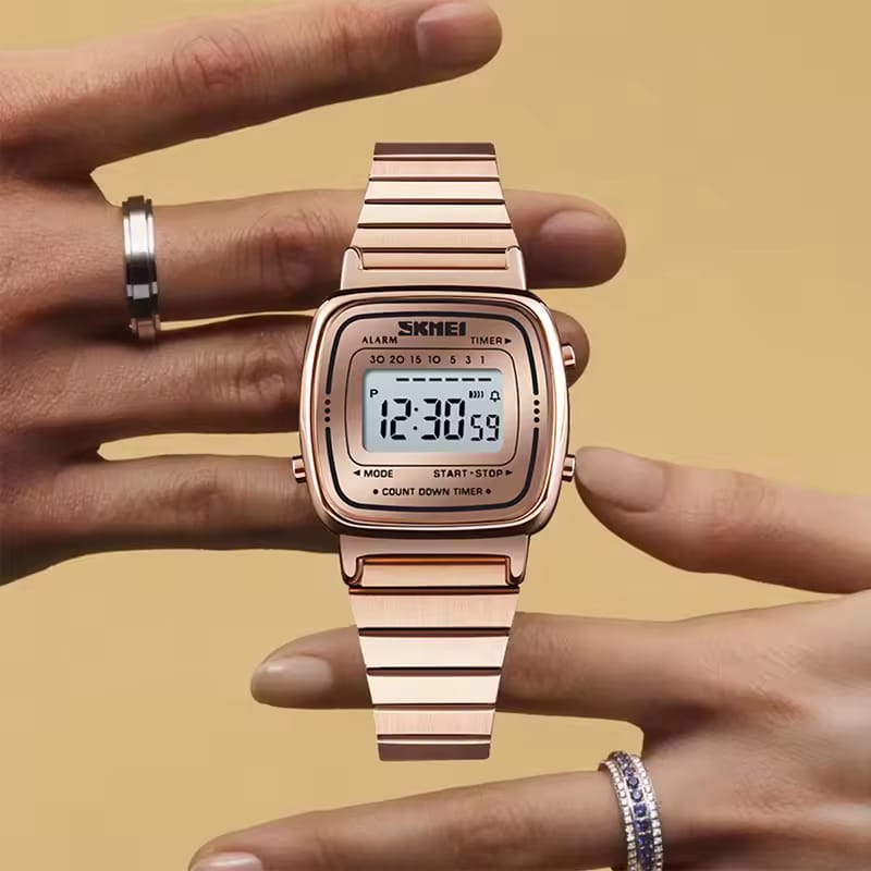 Reloj SKMEI 1901 Damas Oro Rosa
